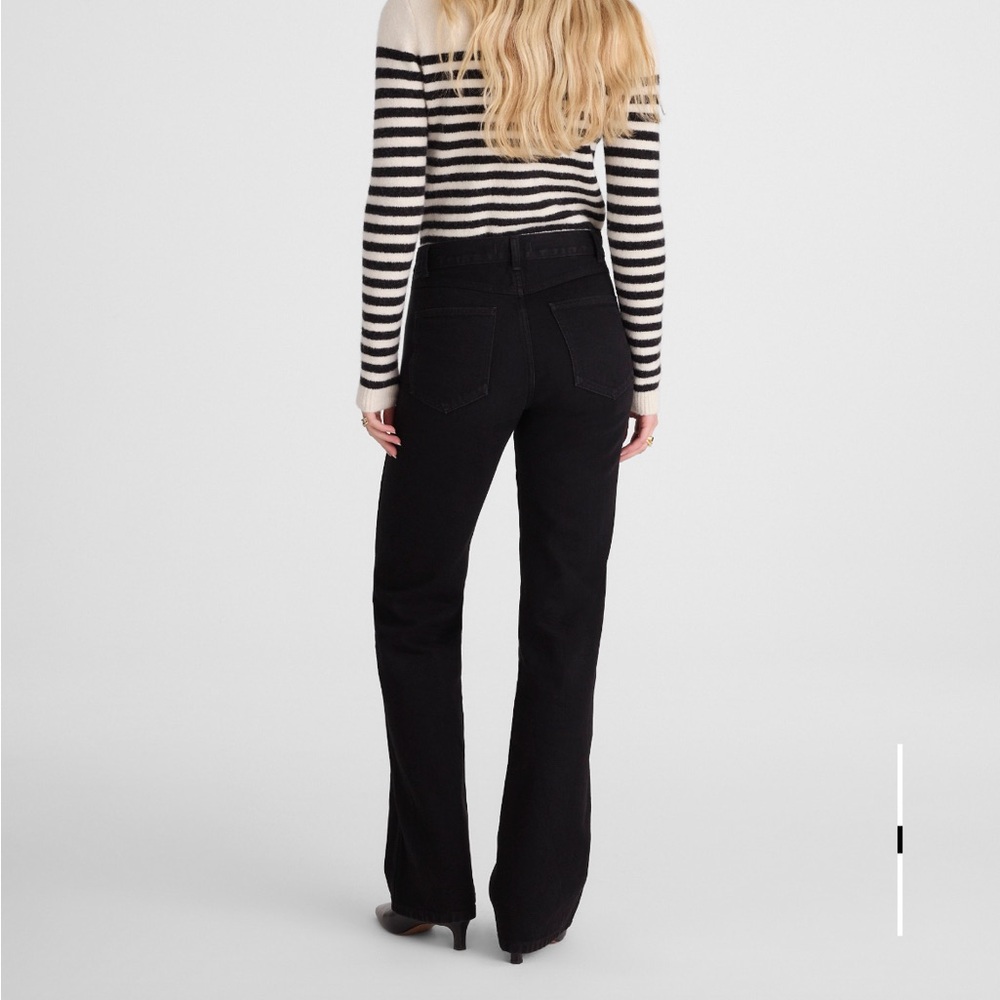 Madewell Black The Cleo Straight-Leg Jeans - Picture 2 of 4